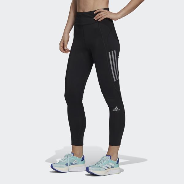 Black Adidas Own the Run 7/8 Running Leggings