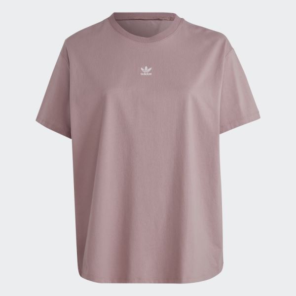 Tee (Plus Size) Adidas Purple