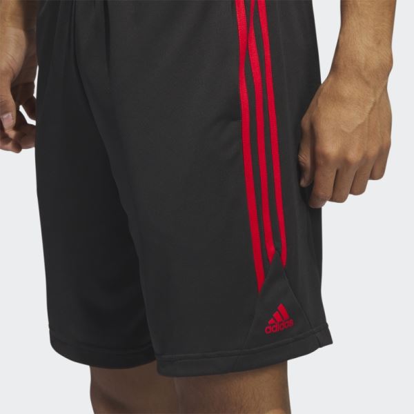 Legends 3-Stripes Basketball Shorts Black Adidas