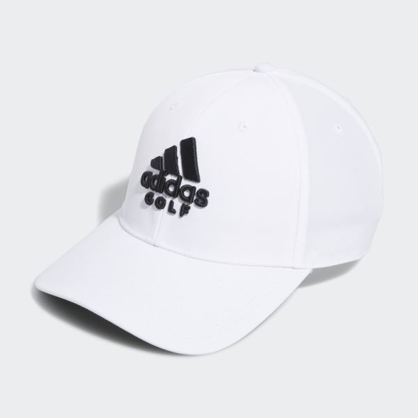 Adidas White Golf Performance Hat