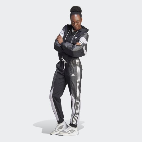 Black Adidas Gametime Tracksuit