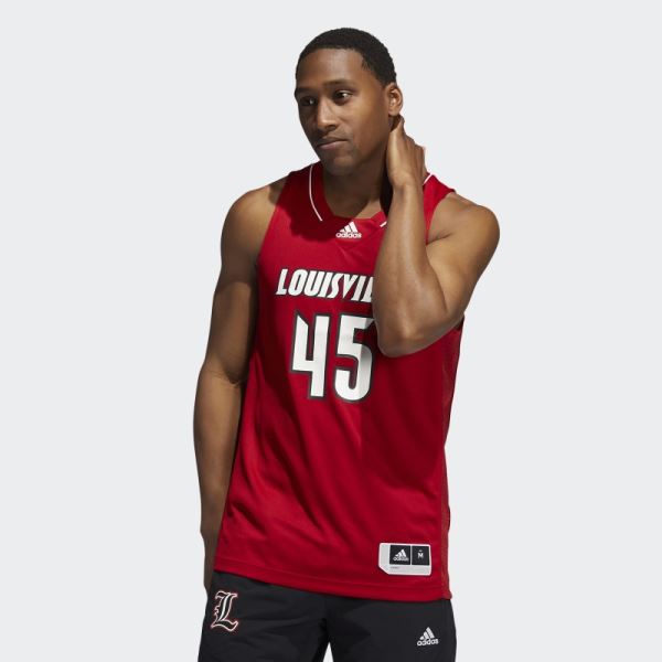 Red Donovan Mitchell Cardinals Swingman Jersey Adidas