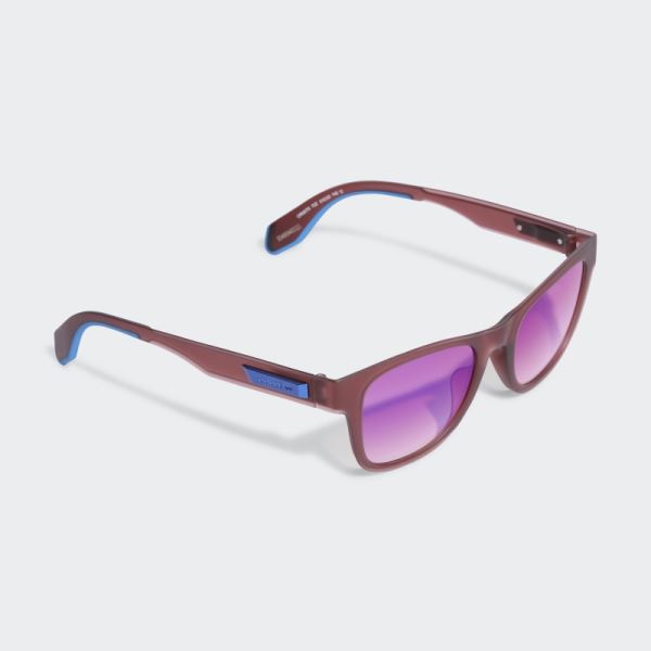 Burgundy Adidas OR0079 Original Sunglasses