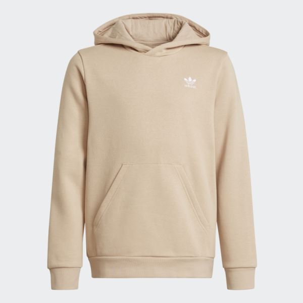 Adidas Beige Adicolor Hoodie