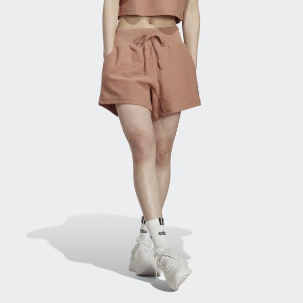 Clay Adidas Lounge Terry Loop Shorts