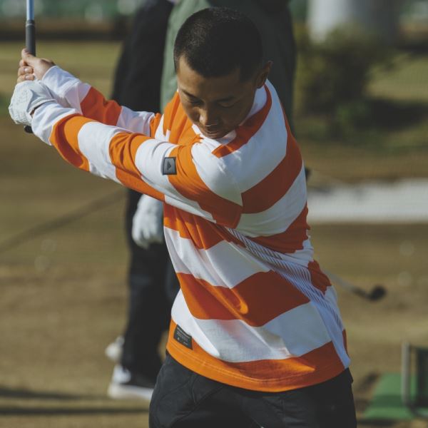 White Adidas Adicross Long Sleeve Polo Shirt