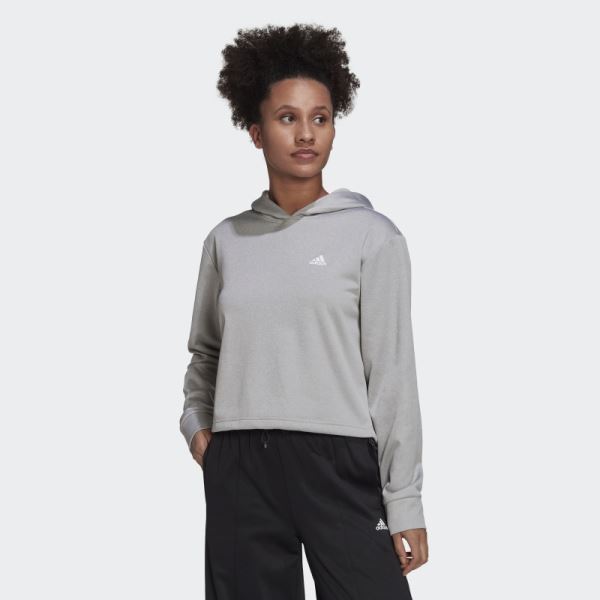 AEROREADY Hoodie Adidas Medium Grey