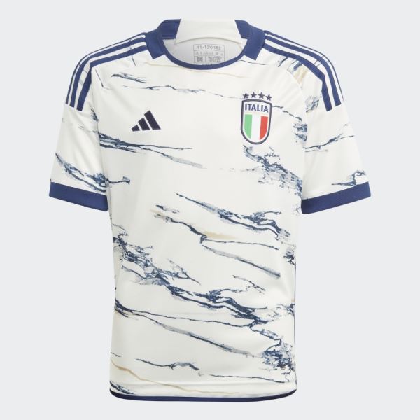 White Italy 23 Away Jersey Adidas