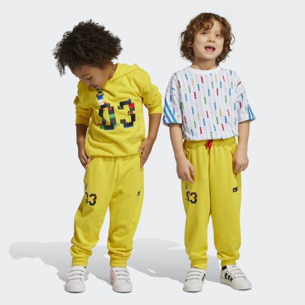 Adidas x Classic LEGO Pants Yellow Fashion