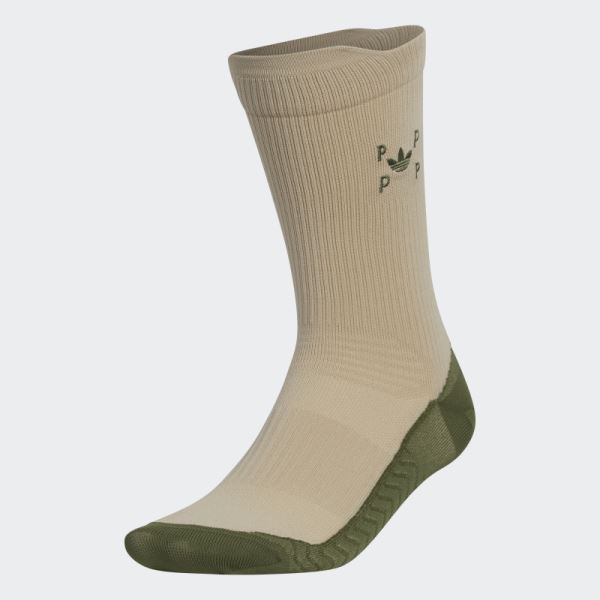 Brown Pop Tech Socks Adidas