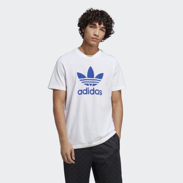 White Adicolor Classics Trefoil Tee Adidas