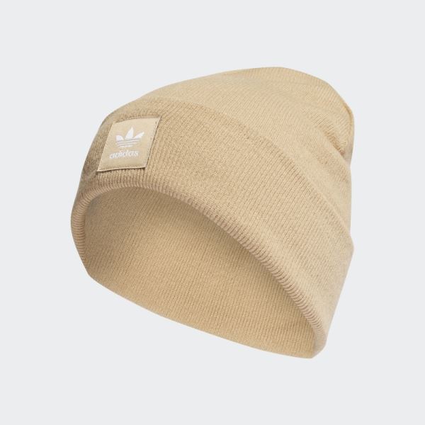 Adicolor Cuff Beanie Beige Adidas