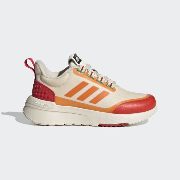 Adidas x LEGO Racer TR Shoes Ecru Tint Hot