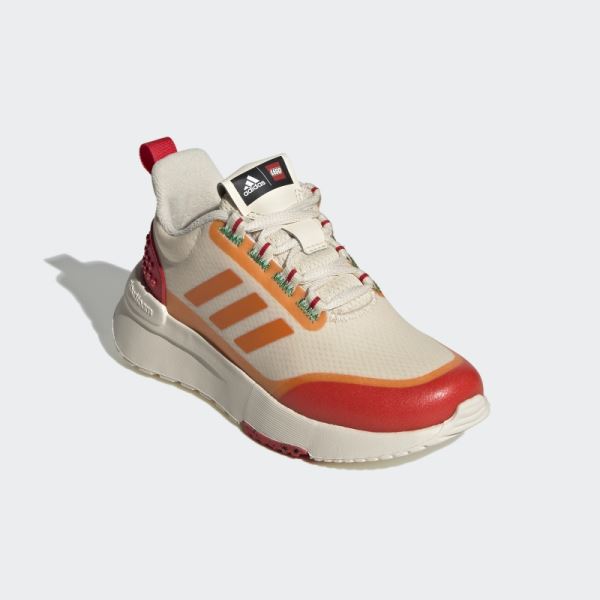 Adidas x LEGO Racer TR Shoes Ecru Tint Hot