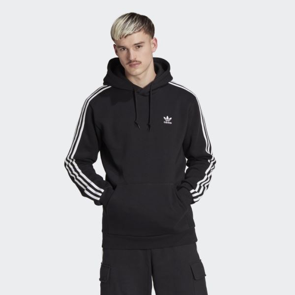 Adicolor Classics 3-Stripes Hoodie Black Adidas