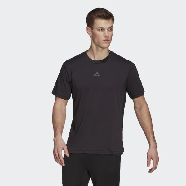 Adidas AEROREADY Yoga Tee Black