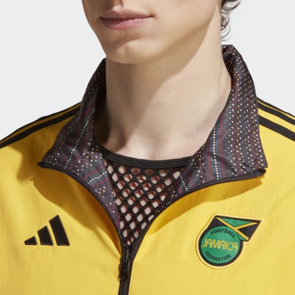 Adidas Jamaica Anthem Jacket Black Hot