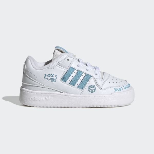 Forum Low Shoes Adidas White