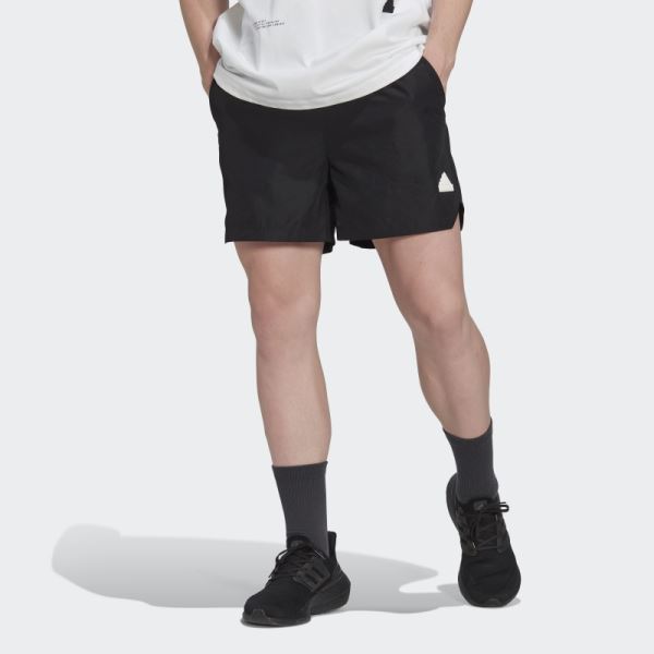 Tech Shorts Adidas Black Fashion