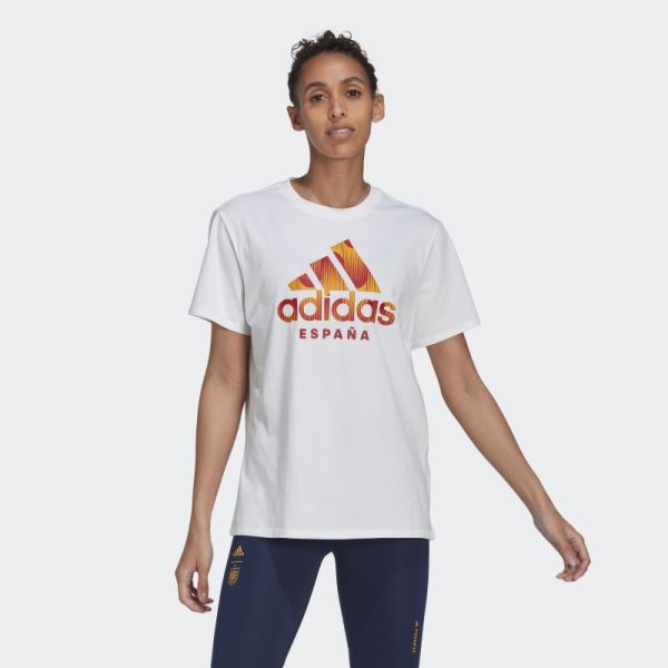 Spain Tee Adidas White