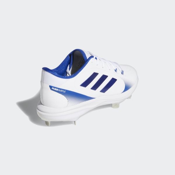 PureHustle 2.0 Cleats Adidas White