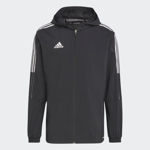 Adidas Tiro 21 Windbreaker Black