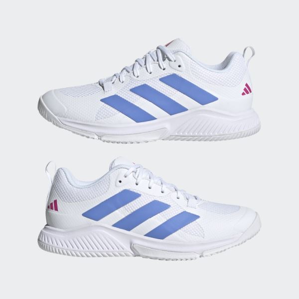 White Court Team Bounce 2.0 Shoes Adidas