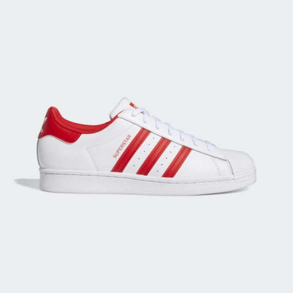 Adidas Superstar Shoes Red