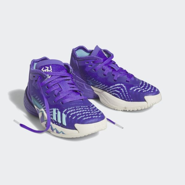 Purple Rush Adidas D.O.N. Issue #4 Basketball Shoes