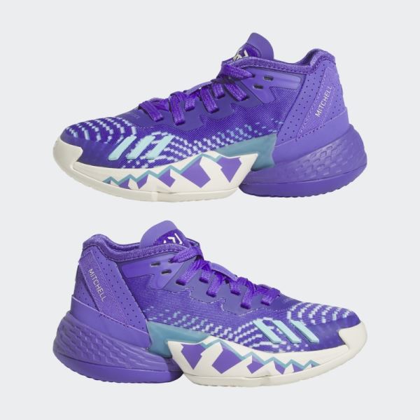 Purple Rush Adidas D.O.N. Issue #4 Basketball Shoes