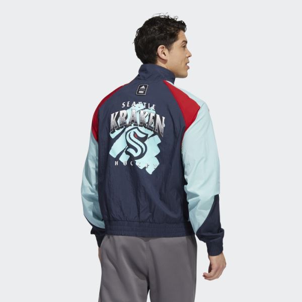 Night Navy Adidas Kraken Reverse Retro Jacket