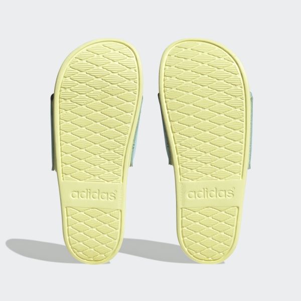 Aqua Adidas Adilette Comfort Slides