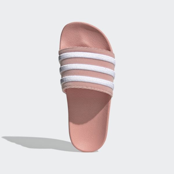 Mauve Adilette Slides Adidas