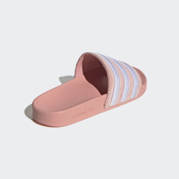 Mauve Adilette Slides Adidas