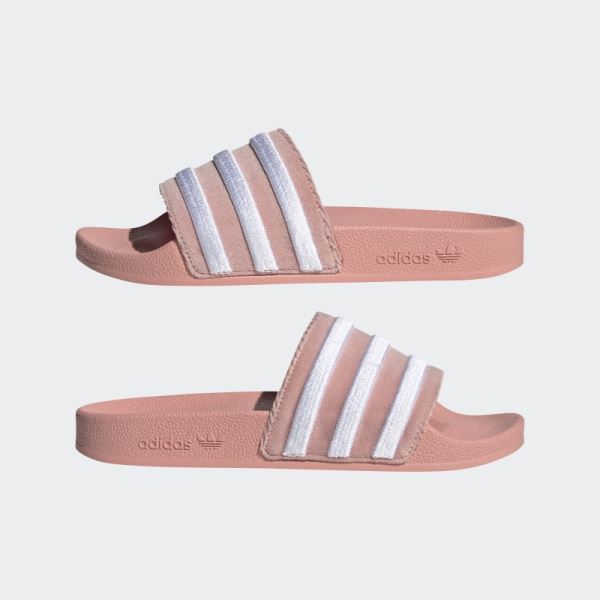 Mauve Adilette Slides Adidas