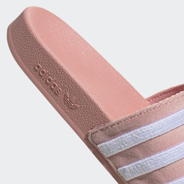 Mauve Adilette Slides Adidas