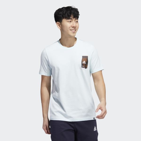 BOOST You Up Graphic Tee Blue Adidas