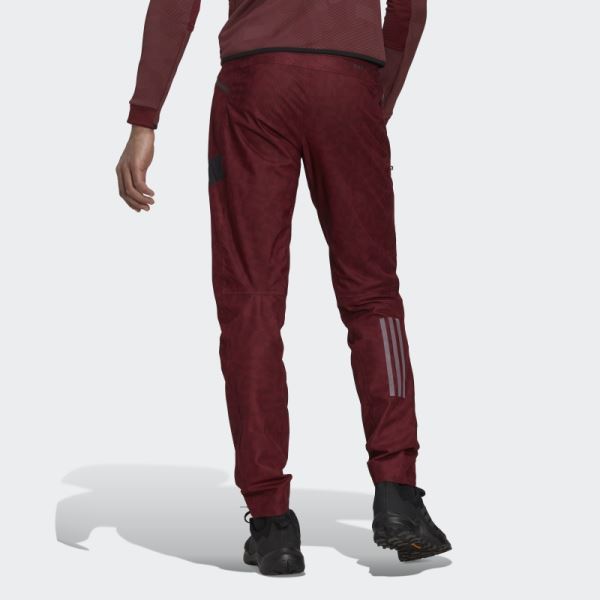 Terrex Techrock RAIN.RDY Tracksuit Bottoms Adidas Red