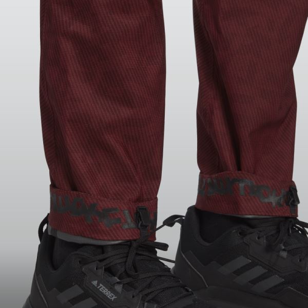 Terrex Techrock RAIN.RDY Tracksuit Bottoms Adidas Red