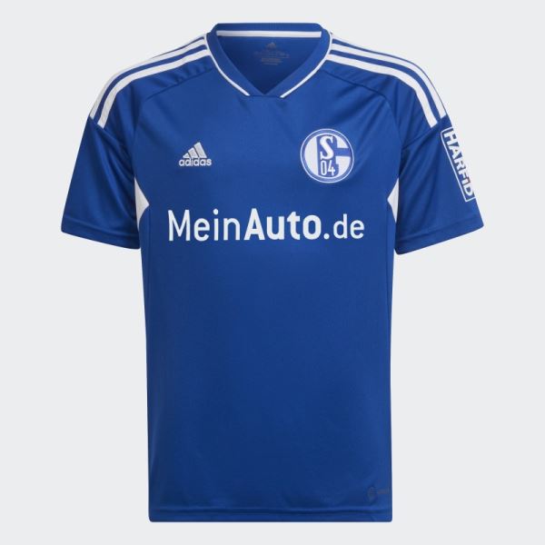 Royal Blue FC Schalke 04 22/23 Home Jersey Adidas