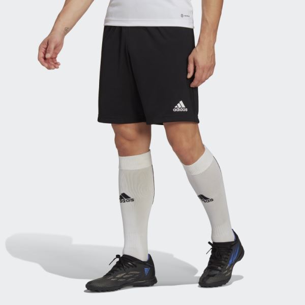 Black Entrada 22 Training Shorts Adidas