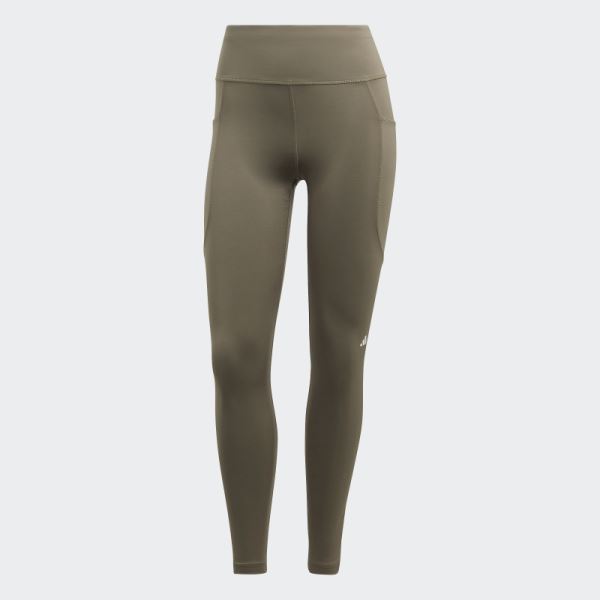 Adidas Olive DailyRun 7/8 Leggings