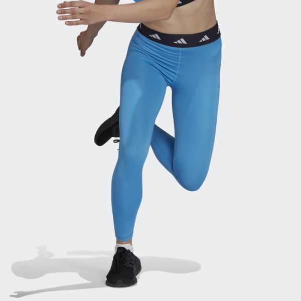 Adidas Techfit 7/8 Leggings Blue