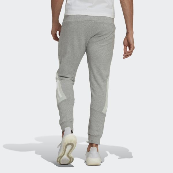 Medium Grey Adidas Future Icons 3-Stripes Pants