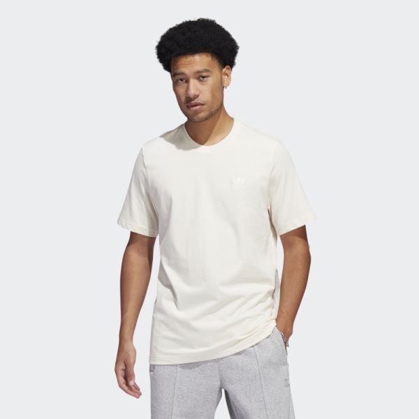 Adidas Adicolor Essentials Trefoil Tee White