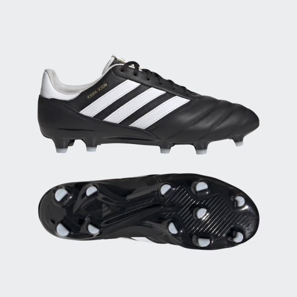 Black Copa Icon Firm Ground Cleats Adidas