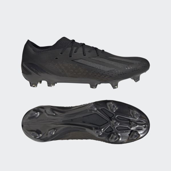 Adidas Black X Speedportal.1 Firm Ground Cleats