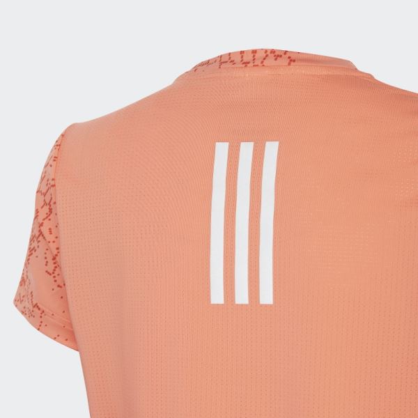 Adidas Coral AEROREADY 3-Stripes Allover Print Tee