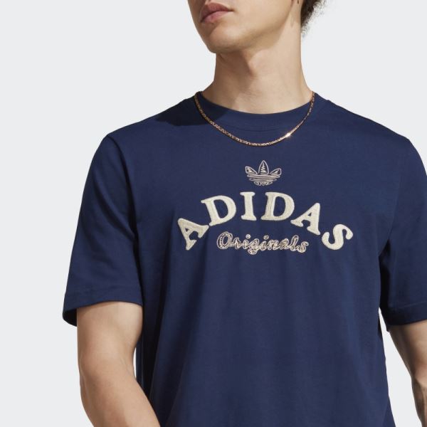 Adidas Night Indigo Graphics Archive Tee