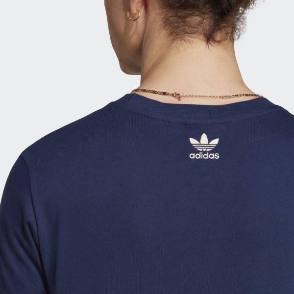 Adidas Night Indigo Graphics Archive Tee